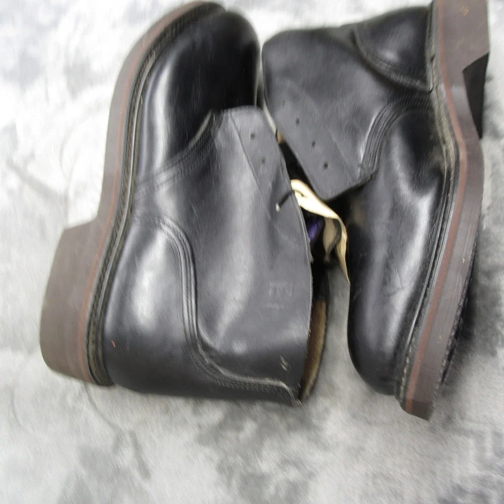 Biltrite Work Boot Men 10US 8UK? BLK Leather Safety Toe Military Combat READ NWD